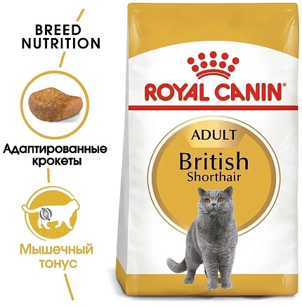 Royal Canin British Shorthair Adult, Британская Короткошерстная Эдалт