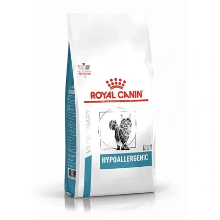 Royal Canin Hypoallergenic сухой корм диета для кошек при пищевой аллергии