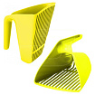 Moderna совочек Scoop & Sift 15x13x13h см отверстия узкие, желтый